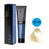 краска для волос ESTEL (ЭСТЕЛЬ) Deluxe 60мл 10/76 Светлый блондин Коричнево-фиолетовый
