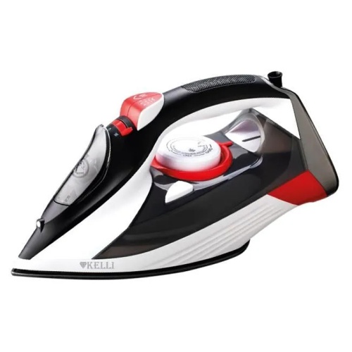 утюг паровой KELLI 2600Вт красный KL-1654R 1/8 утюг паровой KELLI 2600Вт красный KL-1654R 1/8
