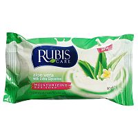 мыло туалетное  RUBIS 90г Aloe Vera 1/96 Мин.заказ=6