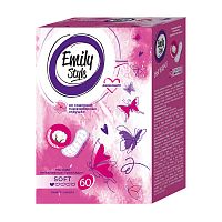 гигиенические прокладки EMILY STYLE (ЭМИЛИ СТАЙЛ) ежедн.60шт SOFT 7655/8082 Мин.заказ=3