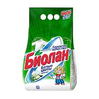 стиральный порошок БИОЛАН авт.2,4кг Белые Цветы м/у 1/4 732-4