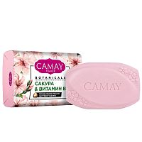 мыло туалетное CAMAY (КАМЕЙ)  85г Сакура botanicals 1/48  Мин.заказ=3
