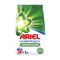 стиральный порошок ARIEL (АРИЕЛЬ) авт. 3кг Горный родник 1/6 