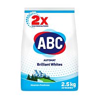 стиральный порошок ABC авт. 2,5кг Горная свежесть 1/6