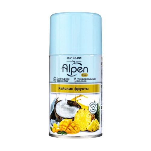 сменный баллон ALPEN (АЛЬПЕН) 250мл Райские фрукты 1/12 сменный баллон ALPEN (АЛЬПЕН) 250мл Райские фрукты 1/12