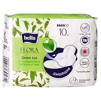 гигиенические прокладки BELLA (БЕЛЛА) 10шт Flora Green tea BE-012-RW10-098 1/36