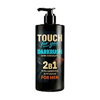 гель для душа Touch for you 1л муж.2в1 DARKRUSH 1/6