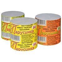 бумага туалетная ПАРУСИНКА 56 без втулки 1/50 Мин.заказ=50