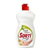 средство для мытья посуды SORTI (СОРТИ)  450мл бальзам Ромашка 1/20  1808-3 Мин.заказ=2