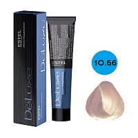 краска для волос ESTEL (ЭСТЕЛЬ) Deluxe 60мл 10/66 Светлый блондин Фиолетовый интенсивный