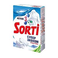 стиральный порошок SORTI (СОРТИ) руч. 350г Супер эконом 1/24  8524-3 Мин.заказ=5