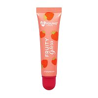 бальзам для губ BEYOUNG 15мл Fruity Gloss клубника 813265C