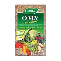 удобрение ОМУ Универсал 3кг БУЙ 1/5 Мин.заказ=3