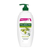 гель для душа PALMOLIVE (ПАЛМОЛИВ) 750мл Олива и молоко дозатор 1/12