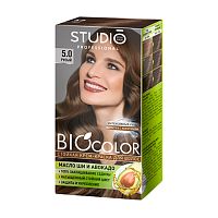 краска для волос BIOcolor (БИОколор) 5.0 Русый 1/12 55828 Мин.заказ=2
