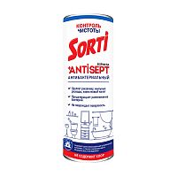чистящий порошок SORTI (СОРТИ) 500г Antisept Контроль чистоты 1/24   Мин.заказ=3