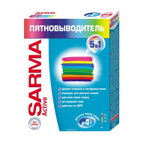пятновыводитель SARMA (САРМА) 500г 1/22  04053