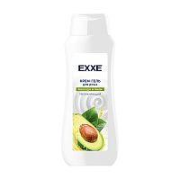 гель-крем для душа EXXE (ЭКС) 400мл Авокадо и пион 1/6 7233/7592 АКЦИЯ!