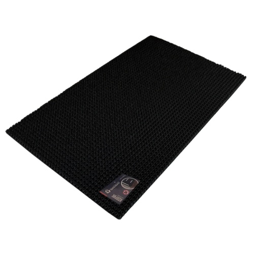 коврик 45*60см ТРАВКА щетинистый, черный 701