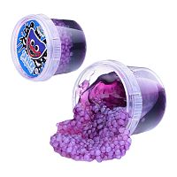 слайм СТЕКЛО Smack фиолетовый с шариками 90г 00-00512499
