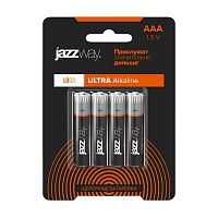 батарейки JAZZWAY (ДЖАЗВЕЙ) LR03 4шт Ultra PLUS BL-4 356715/5010802 1/12