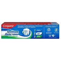 зубная паста COLGATE (КОЛГЕЙТ) 100мл Тройное действие 1/48  05316А Мин.заказ=2