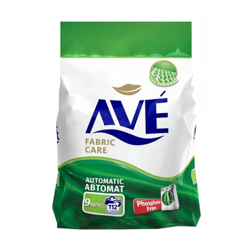 стиральный порошок AVE (АВЭ) авт. 9кг  АКЦИЯ!