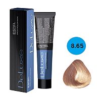 краска для волос ESTEL (ЭСТЕЛЬ) Deluxe 60мл 8/65 Светло-русый Фиолетово-красный