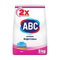 стиральный порошок ABC авт. 3кг Цветной 1/6
