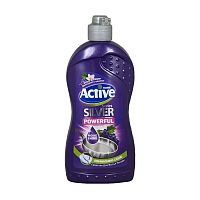 средство для мытья посуды ACTIVE (АКТИВ)  500мл Виноград 1/12 Мин.заказ=2