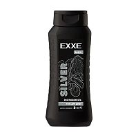 гель для душа EXXE (ЭКС) 400мл муж.2в1 SILVER Экстрасвежесть 1/12 7930/7830
