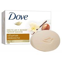 мыло туалетное DOVE (ДАВ) 135г Масло ШИ и пряная ваниль 1/48 Мин.заказ=2