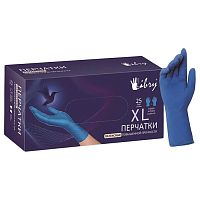 перчатки латексные (XL) 25пар LIBRY KHR004 1/25 Мин.заказ=25