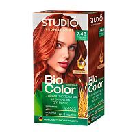 краска для волос BIOcolor (БИОколор) 7.43 Огненный рыжий 1/12 55873 Мин.заказ=2
