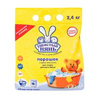 стиральный порошок УШАСТЫЙ НЯНЬ 2,4кг 1/6 01013