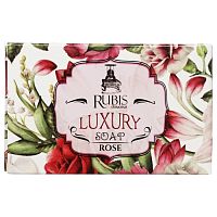 мыло туалетное  RUBIS 115г Rose 3135850 1/48