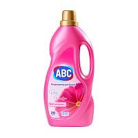 кондиционер для белья ABC 2 л Розы страсти (розовый) 1/6