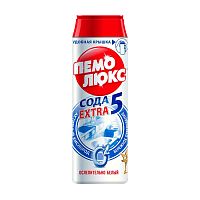 чистящий порошок ПЕМОЛЮКС 480г Ослепительно-белый  Мин.заказ=3
