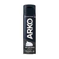 пена для бритья ARKO (АРКО) 200мл Black 1/24