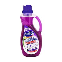гель для стирки ACTIVE (АКТИВ) 1,5л Poly Wash,технология холодной стирки,Лаванда,универсальный 1/9