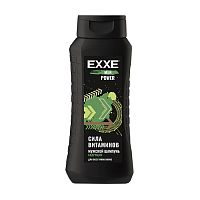 шампунь EXXE (ЭКС) MEN 400мл Бодрящий Power 1/12 7850